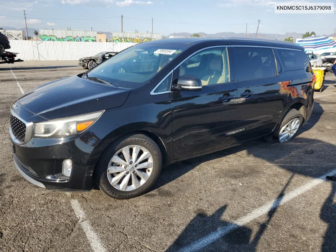 2018 Kia Sedona Ex VIN: KNDMC5C15J6379098 Lot: 73885594