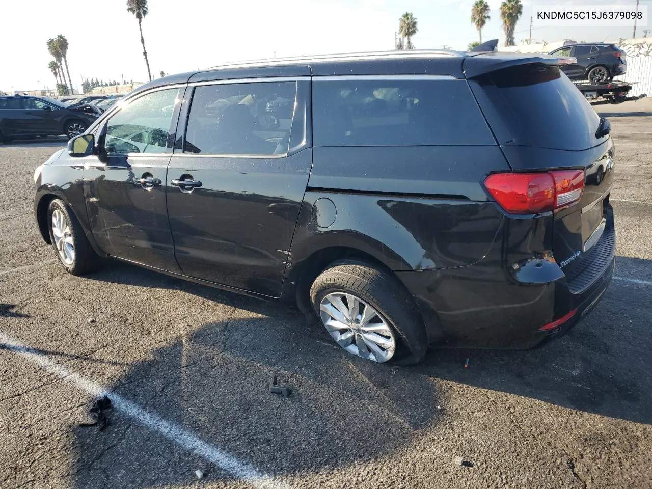 2018 Kia Sedona Ex VIN: KNDMC5C15J6379098 Lot: 73885594