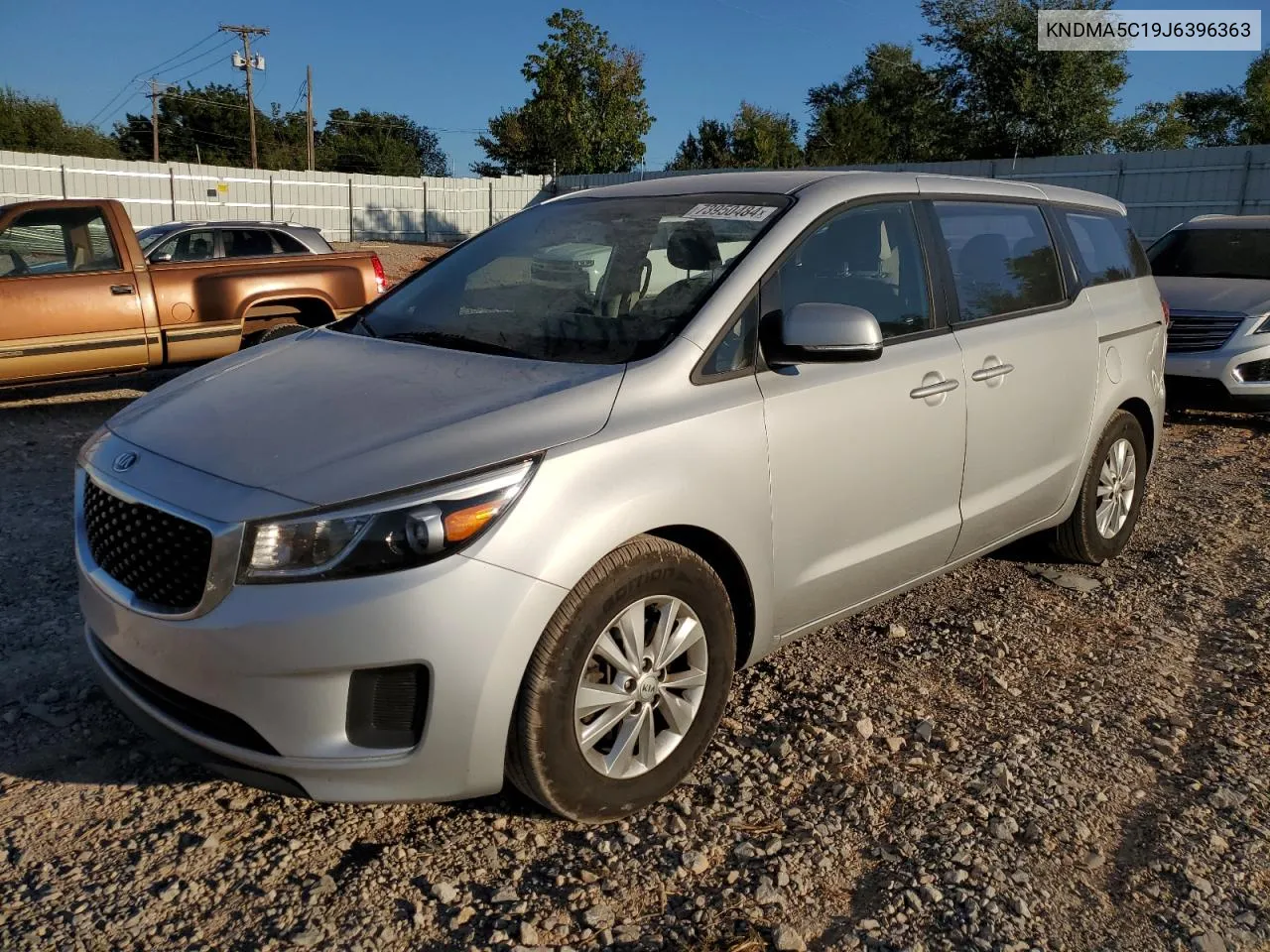 2018 Kia Sedona L VIN: KNDMA5C19J6396363 Lot: 73950484