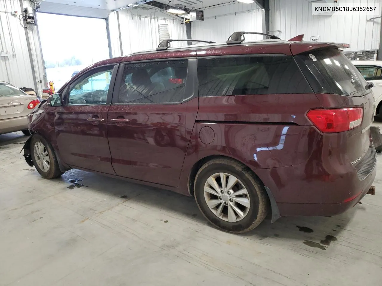 2018 Kia Sedona Lx VIN: KNDMB5C18J6352657 Lot: 74003784