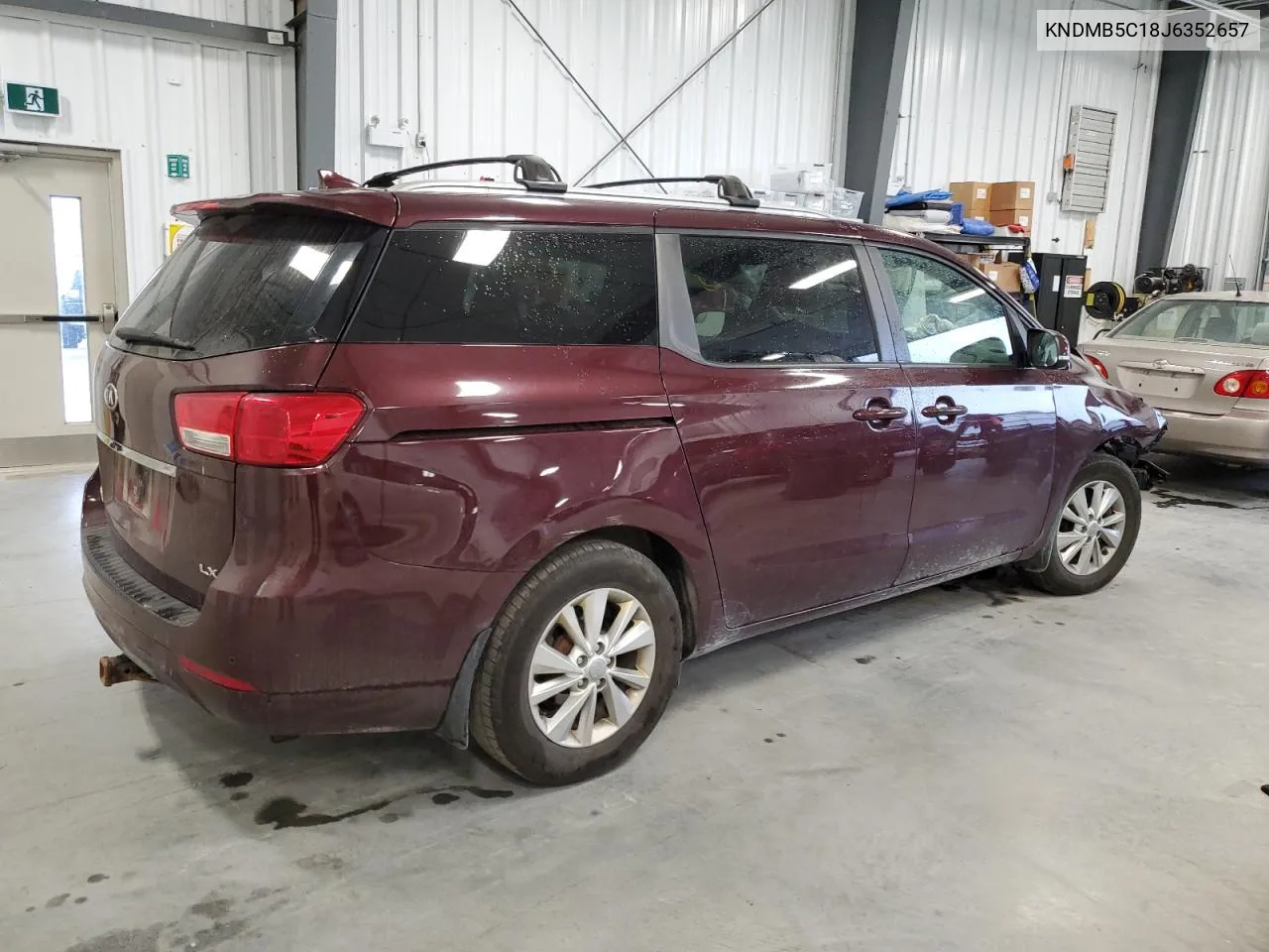 2018 Kia Sedona Lx VIN: KNDMB5C18J6352657 Lot: 74003784