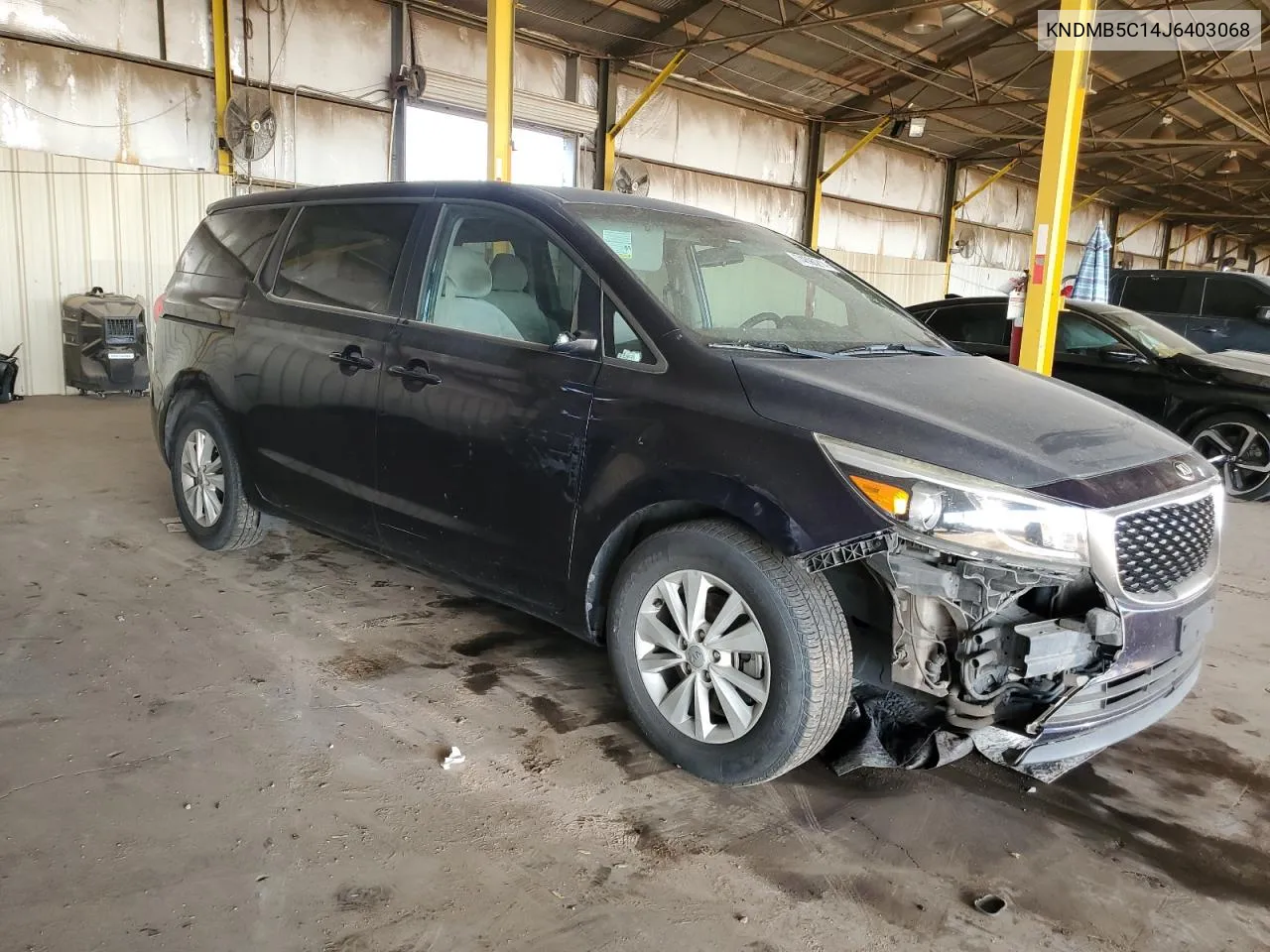 2018 Kia Sedona Lx VIN: KNDMB5C14J6403068 Lot: 74590214