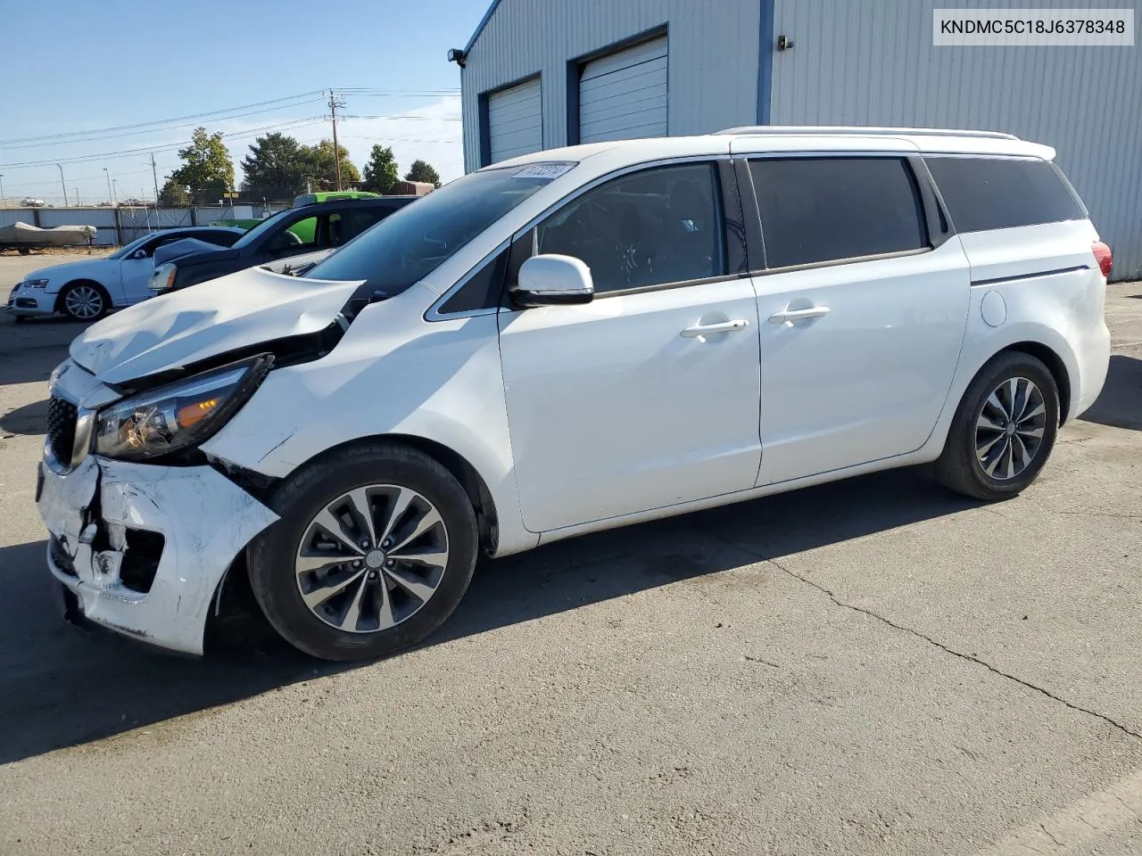 2018 Kia Sedona Ex VIN: KNDMC5C18J6378348 Lot: 74732314