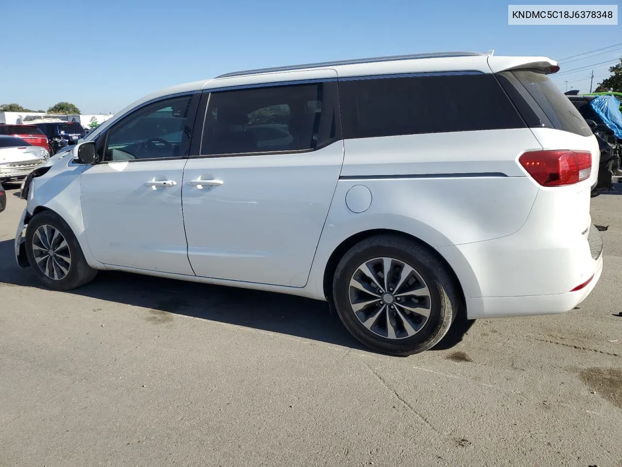 2018 Kia Sedona Ex VIN: KNDMC5C18J6378348 Lot: 74732314