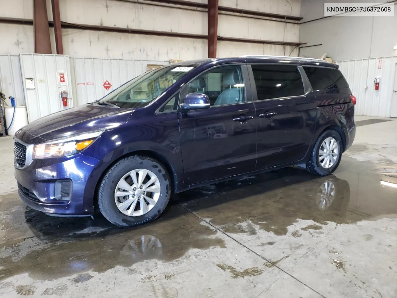 2018 Kia Sedona Lx VIN: KNDMB5C17J6372608 Lot: 75925574