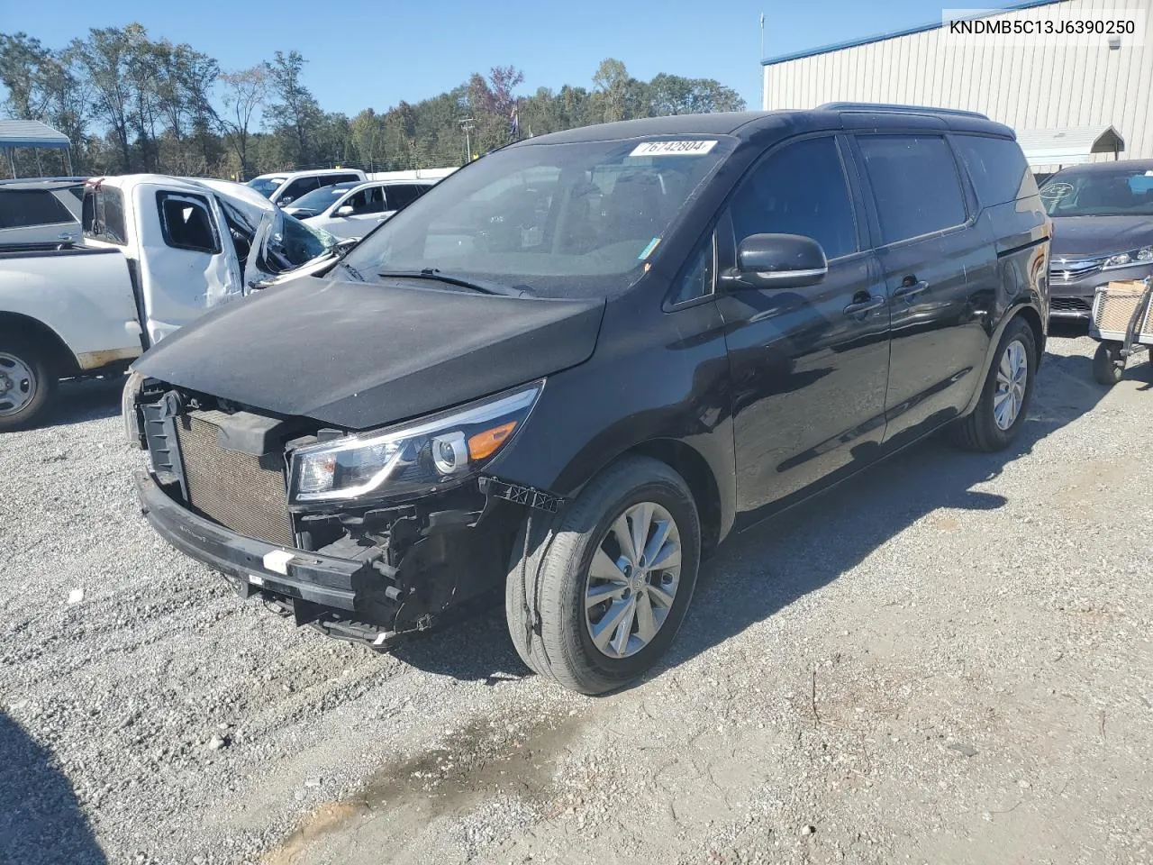 2018 Kia Sedona Lx VIN: KNDMB5C13J6390250 Lot: 76742804