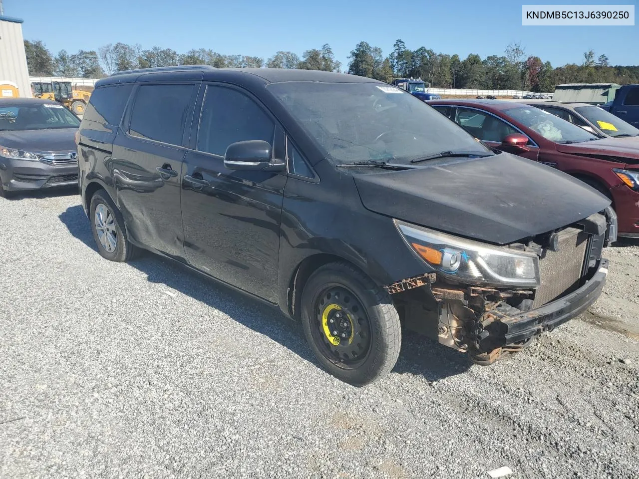 2018 Kia Sedona Lx VIN: KNDMB5C13J6390250 Lot: 76742804