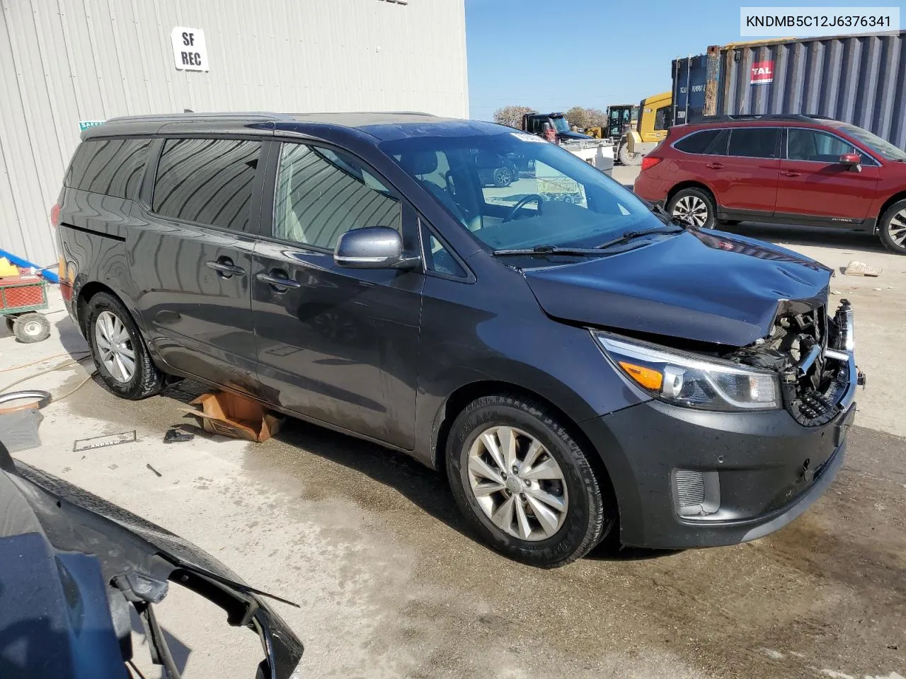 2018 Kia Sedona Lx VIN: KNDMB5C12J6376341 Lot: 76764004