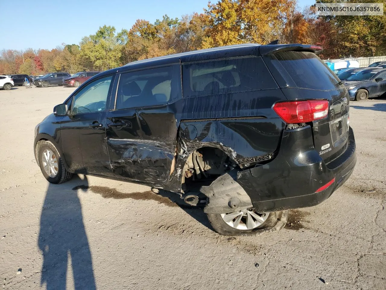 2018 Kia Sedona Lx VIN: KNDMB5C16J6357856 Lot: 77042054