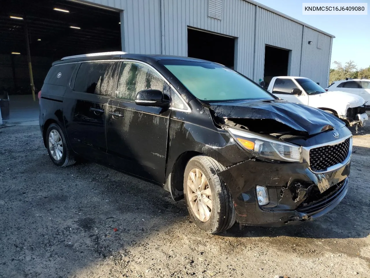 2018 Kia Sedona Ex VIN: KNDMC5C16J6409080 Lot: 77555274