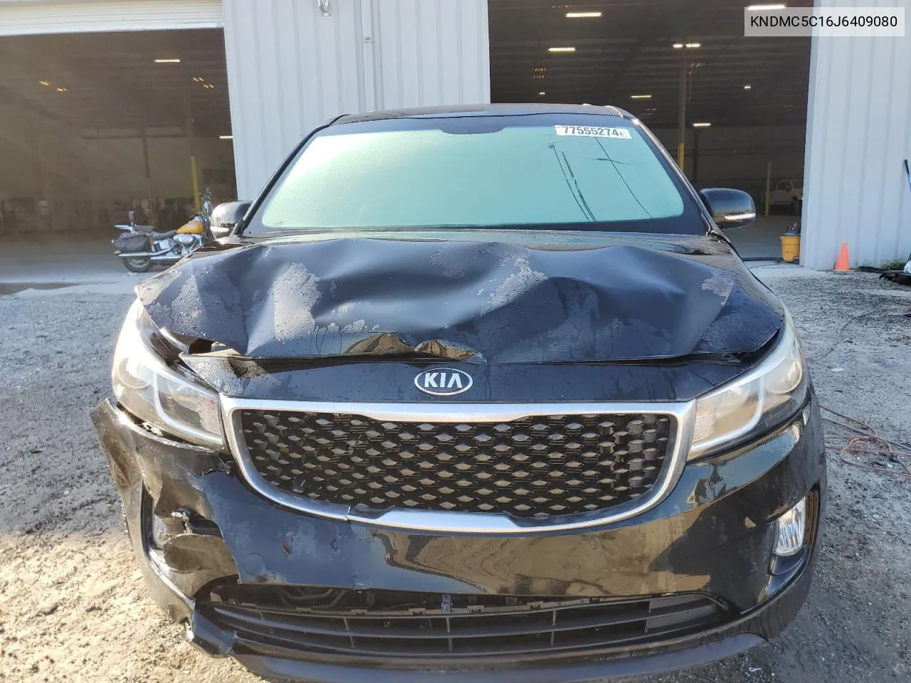 2018 Kia Sedona Ex VIN: KNDMC5C16J6409080 Lot: 77555274