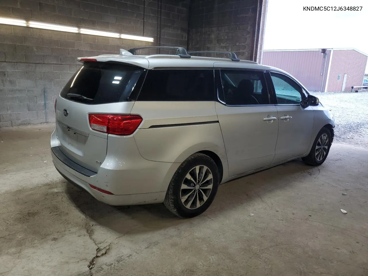 2018 Kia Sedona Ex VIN: KNDMC5C12J6348827 Lot: 79622414