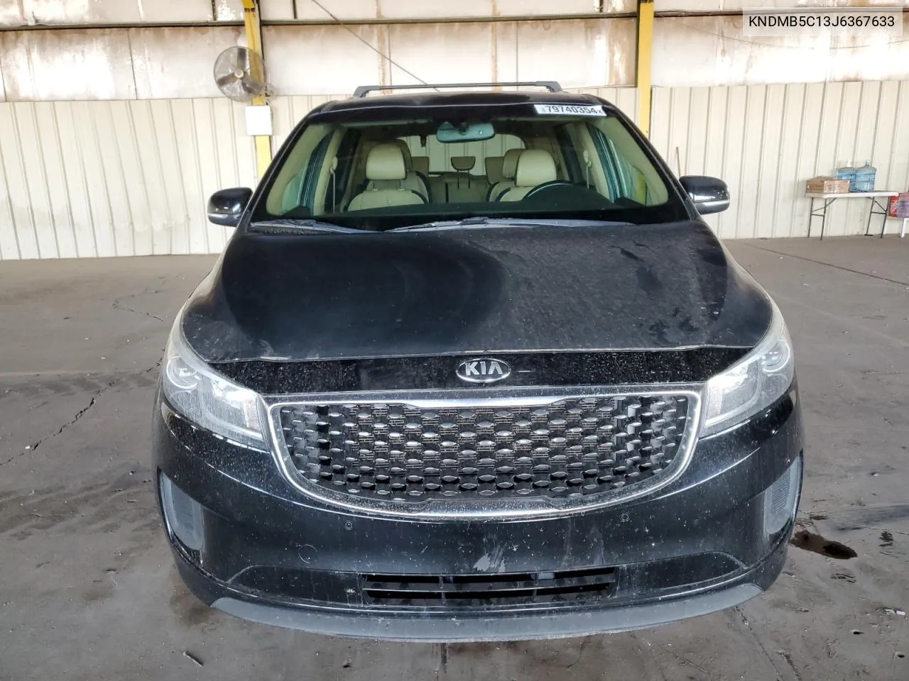 2018 Kia Sedona Lx VIN: KNDMB5C13J6367633 Lot: 79740354