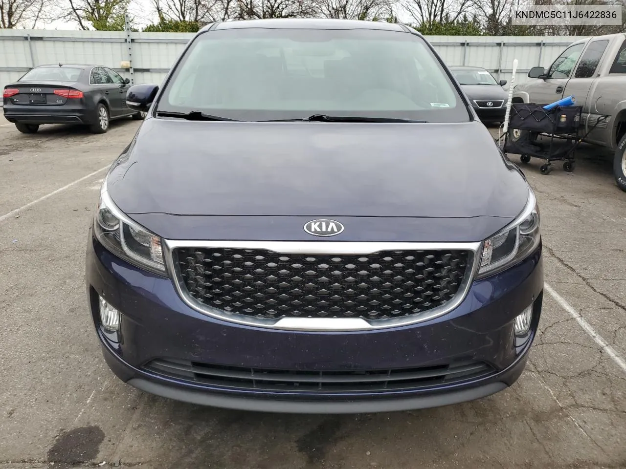 2018 Kia Sedona Ex VIN: KNDMC5C11J6422836 Lot: 80465634