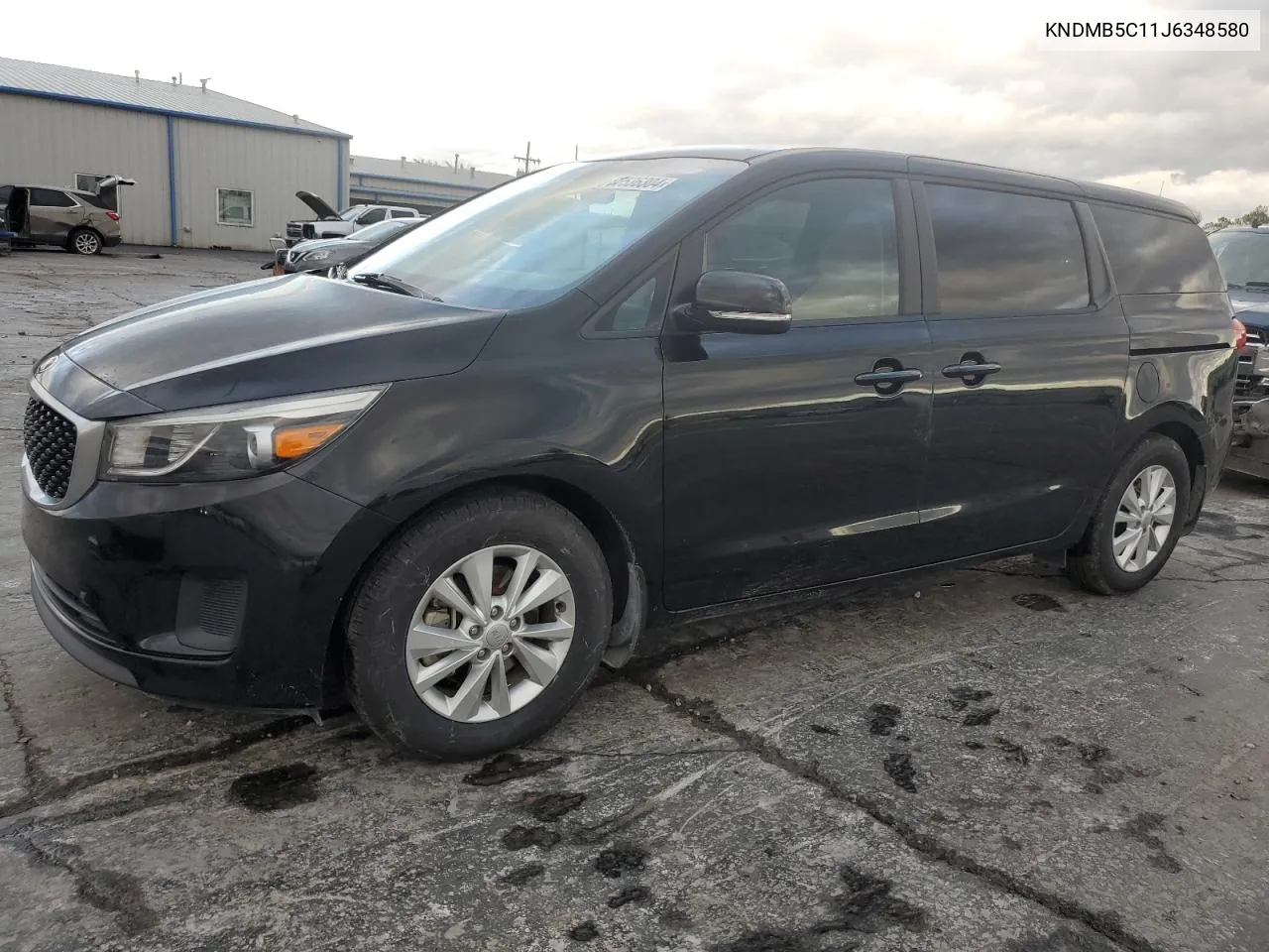 2018 Kia Sedona Lx VIN: KNDMB5C11J6348580 Lot: 80536304