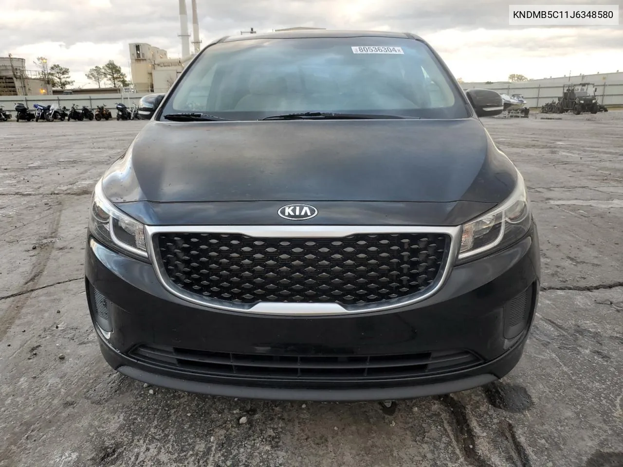 2018 Kia Sedona Lx VIN: KNDMB5C11J6348580 Lot: 80536304