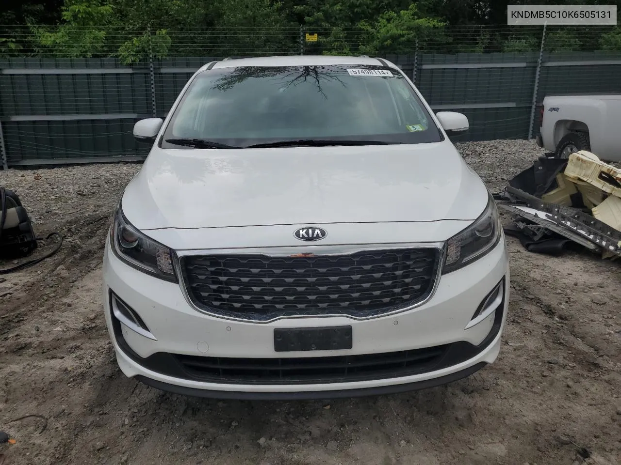 2019 Kia Sedona Lx VIN: KNDMB5C10K6505131 Lot: 57498114