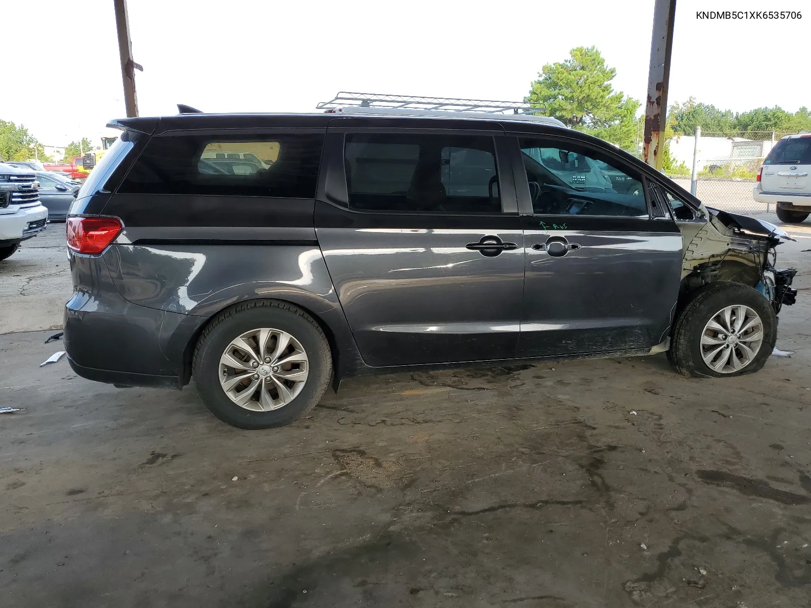 2019 Kia Sedona Lx VIN: KNDMB5C1XK6535706 Lot: 65409264