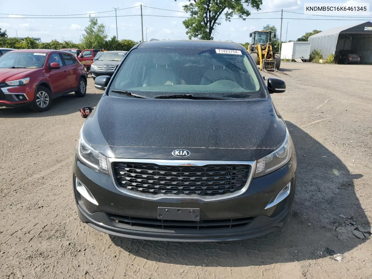 2019 Kia Sedona Lx VIN: KNDMB5C16K6461345 Lot: 71423754