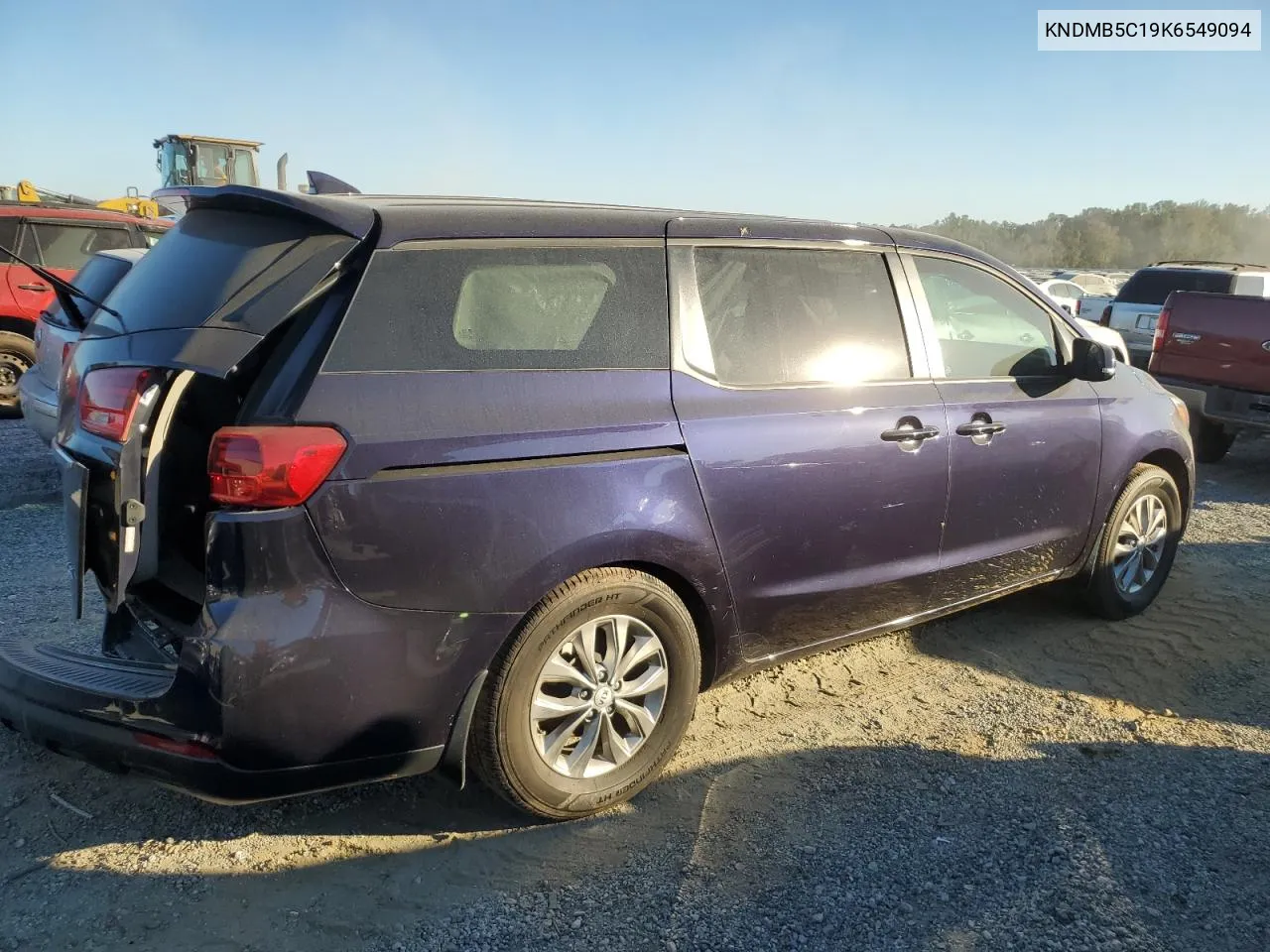 2019 Kia Sedona Lx VIN: KNDMB5C19K6549094 Lot: 71778104