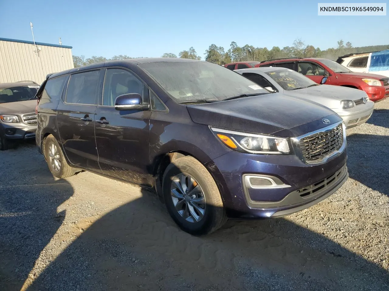 2019 Kia Sedona Lx VIN: KNDMB5C19K6549094 Lot: 71778104