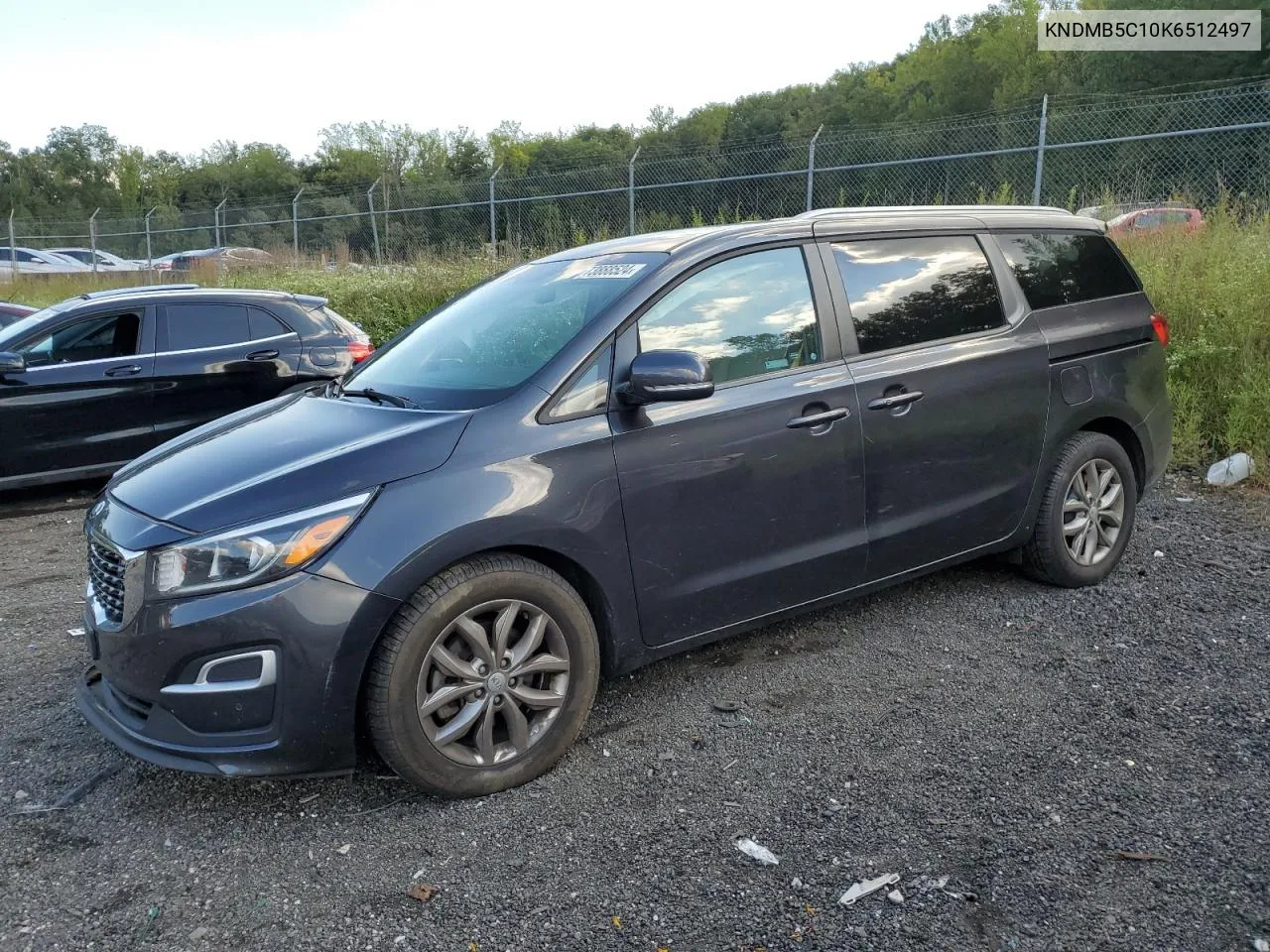 2019 Kia Sedona Lx VIN: KNDMB5C10K6512497 Lot: 73888524