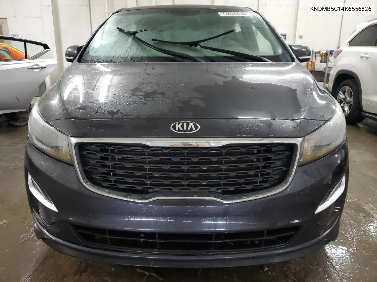 2019 Kia Sedona Lx VIN: KNDMB5C14K6556826 Lot: 73936534