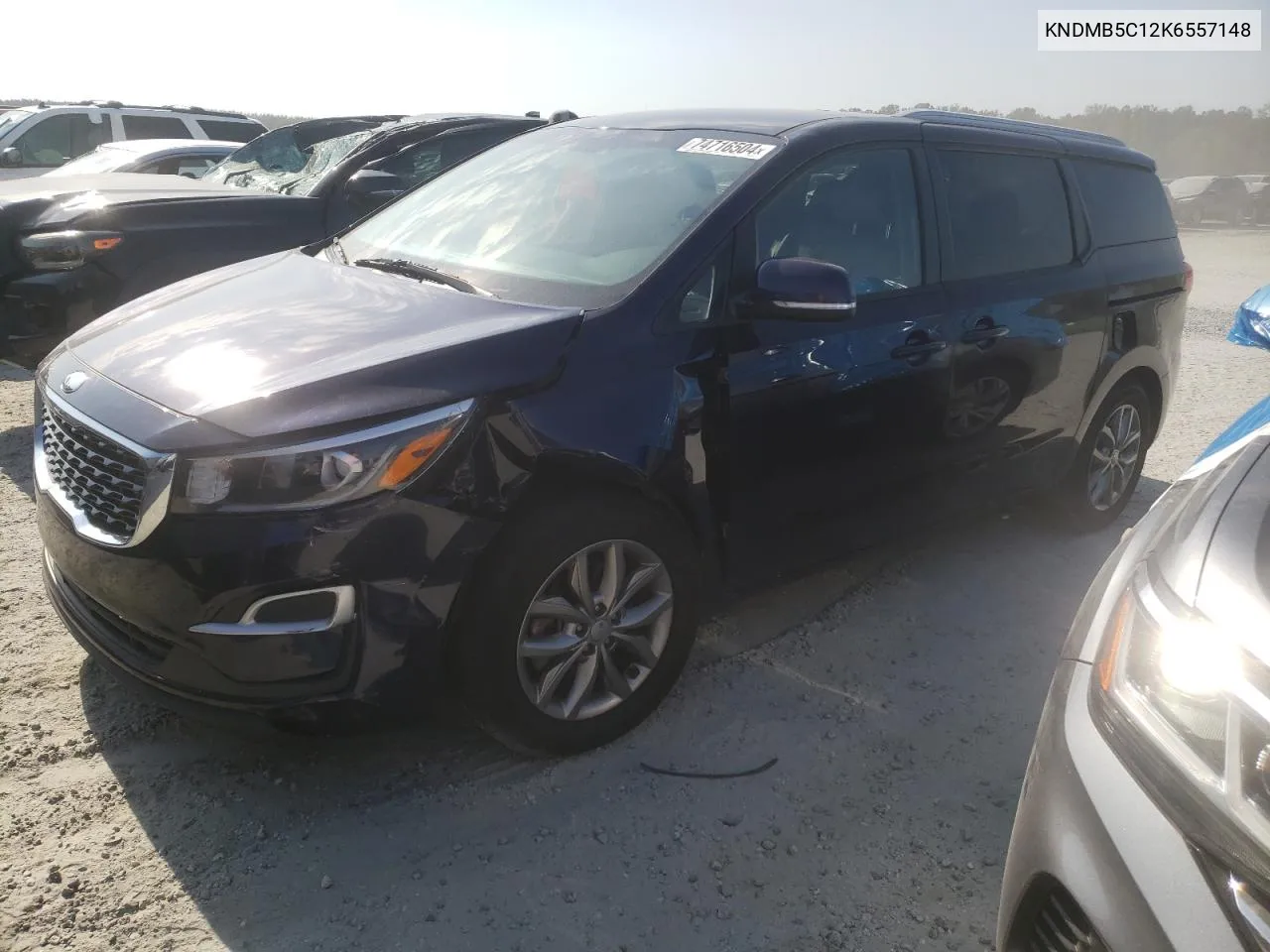 2019 Kia Sedona Lx VIN: KNDMB5C12K6557148 Lot: 74716504