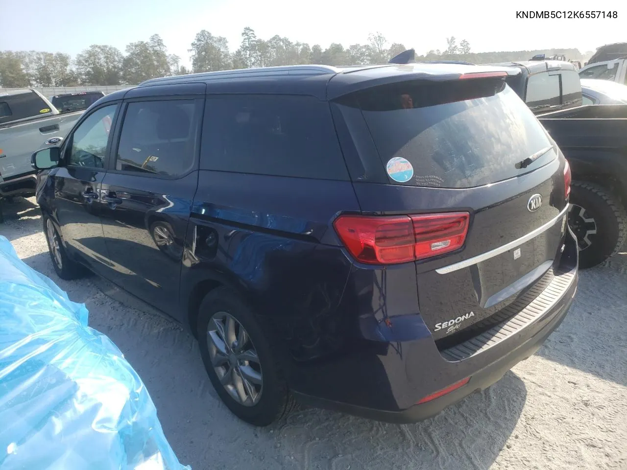 2019 Kia Sedona Lx VIN: KNDMB5C12K6557148 Lot: 74716504