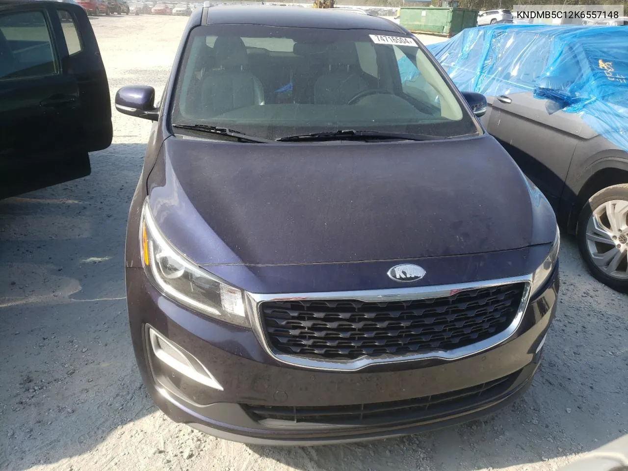 2019 Kia Sedona Lx VIN: KNDMB5C12K6557148 Lot: 74716504