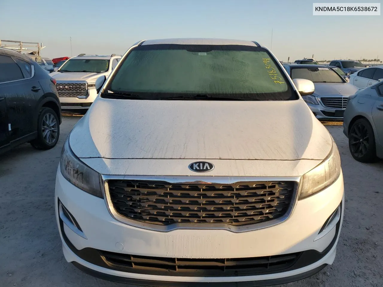 2019 Kia Sedona L VIN: KNDMA5C18K6538672 Lot: 75183094