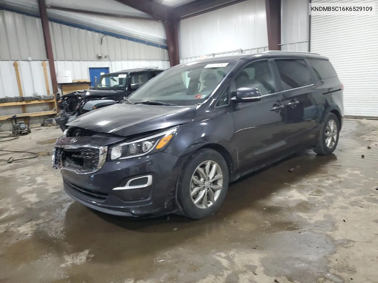 2019 Kia Sedona Lx VIN: KNDMB5C16K6529109 Lot: 77201454