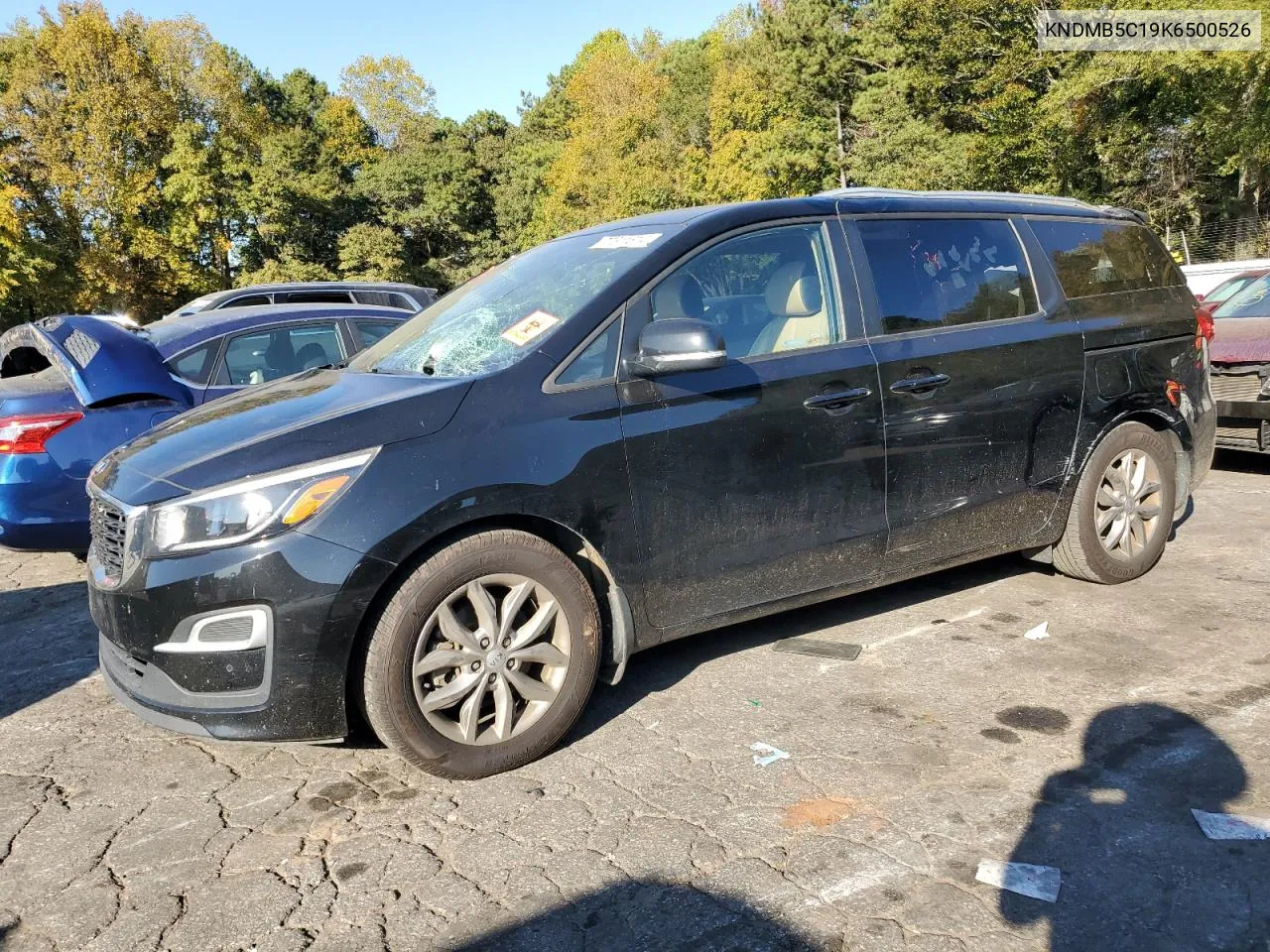 2019 Kia Sedona Lx VIN: KNDMB5C19K6500526 Lot: 77311814