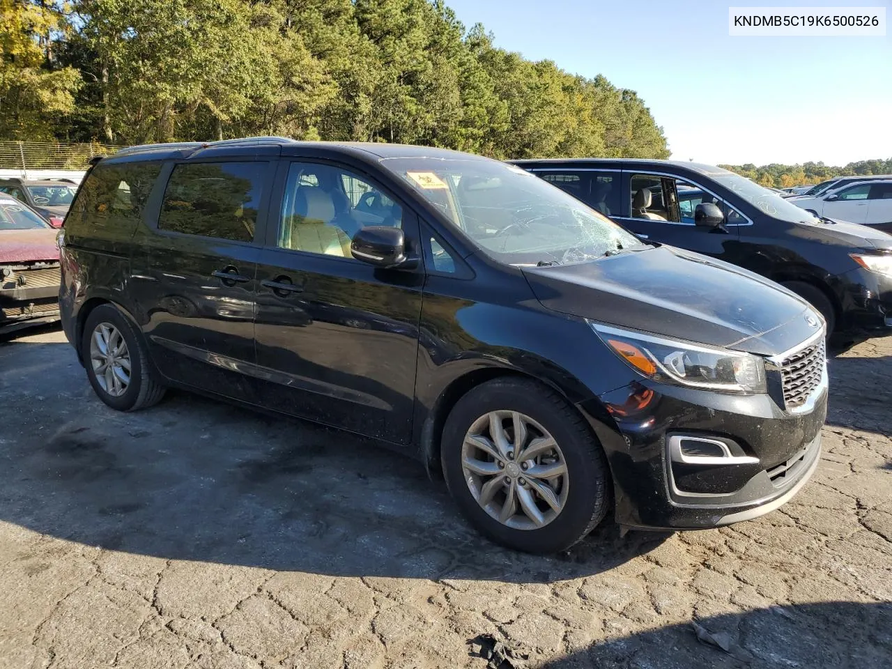 2019 Kia Sedona Lx VIN: KNDMB5C19K6500526 Lot: 77311814