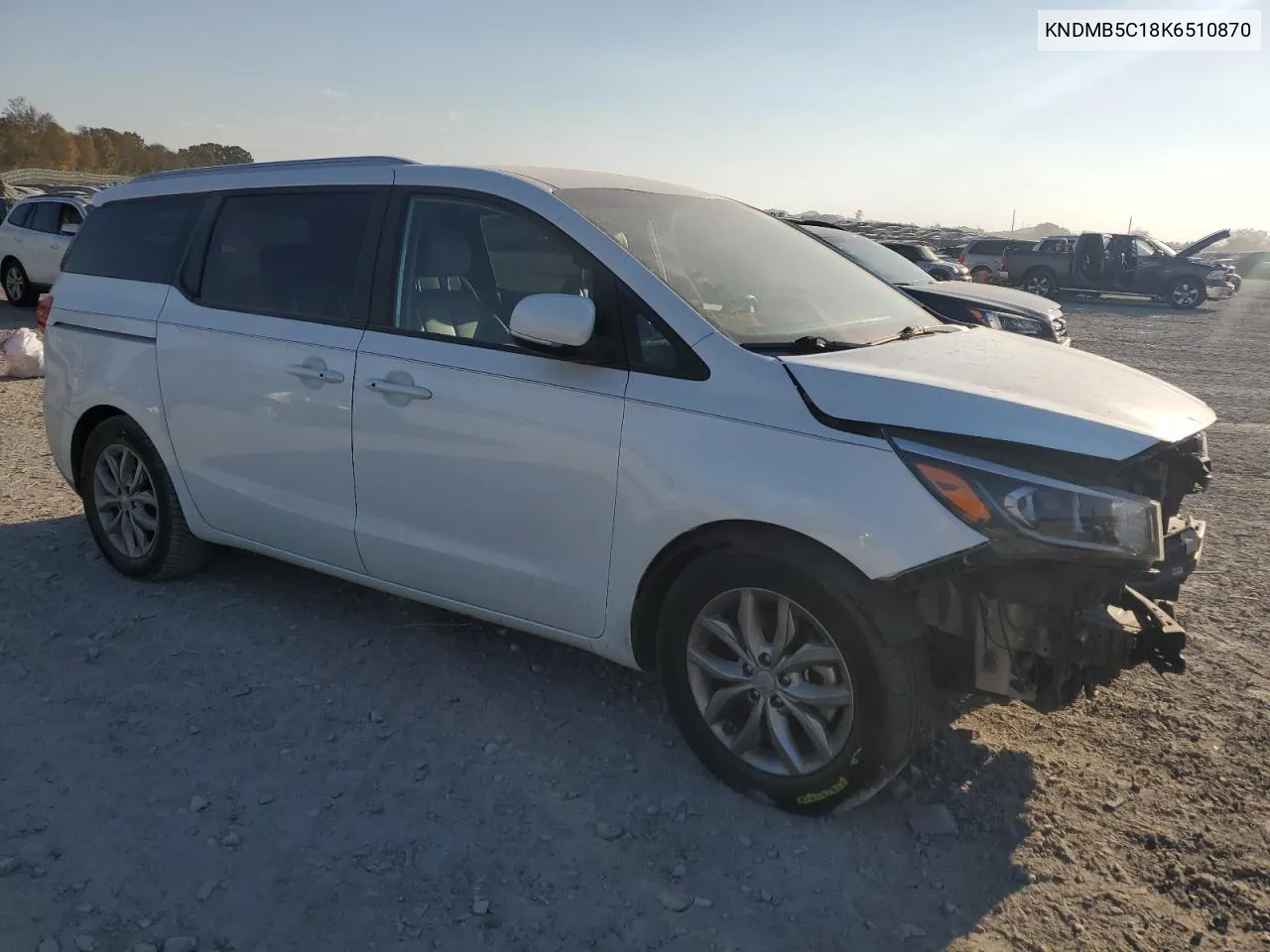 2019 Kia Sedona Lx VIN: KNDMB5C18K6510870 Lot: 78447344