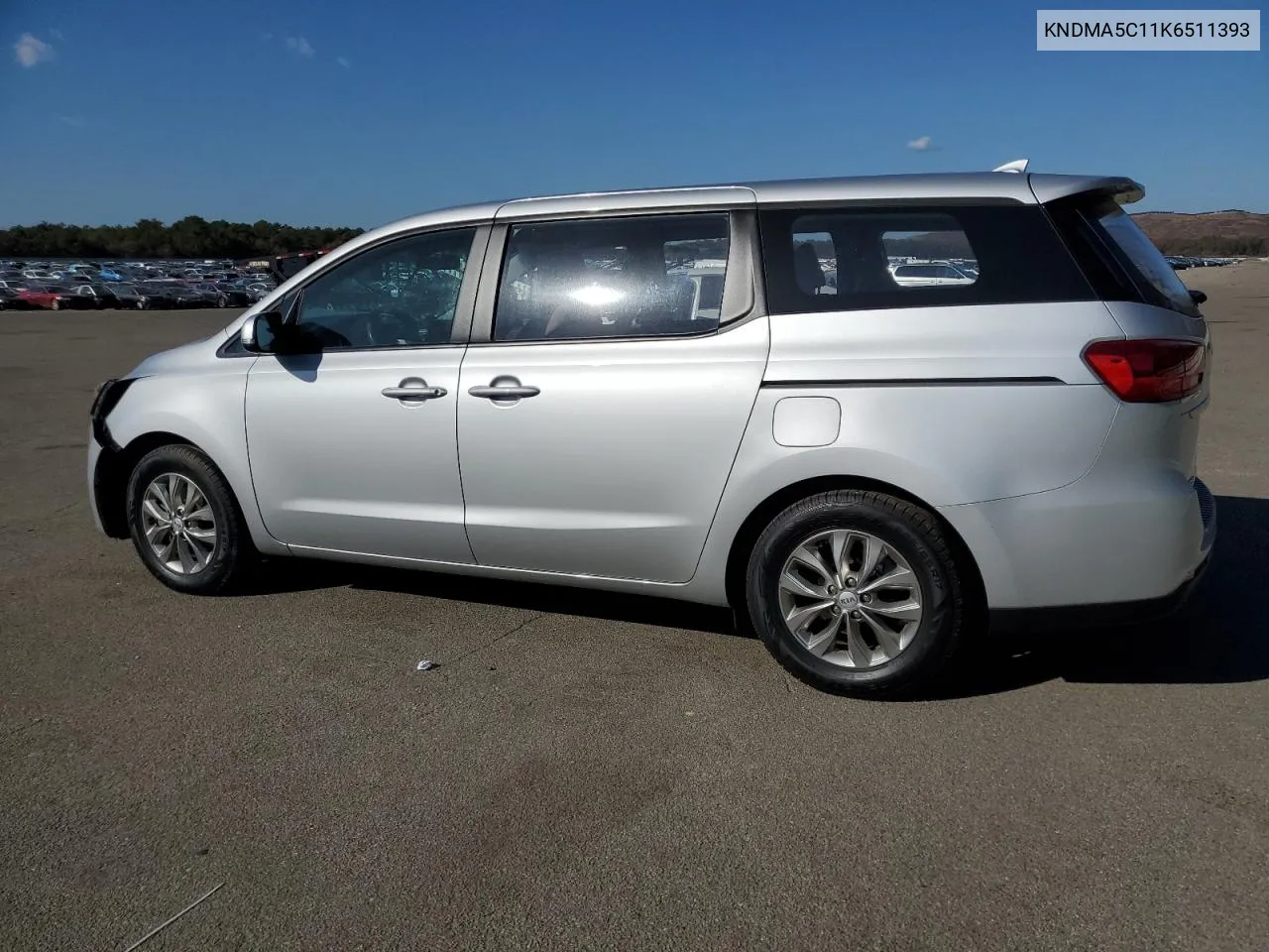 2019 Kia Sedona L VIN: KNDMA5C11K6511393 Lot: 78555274