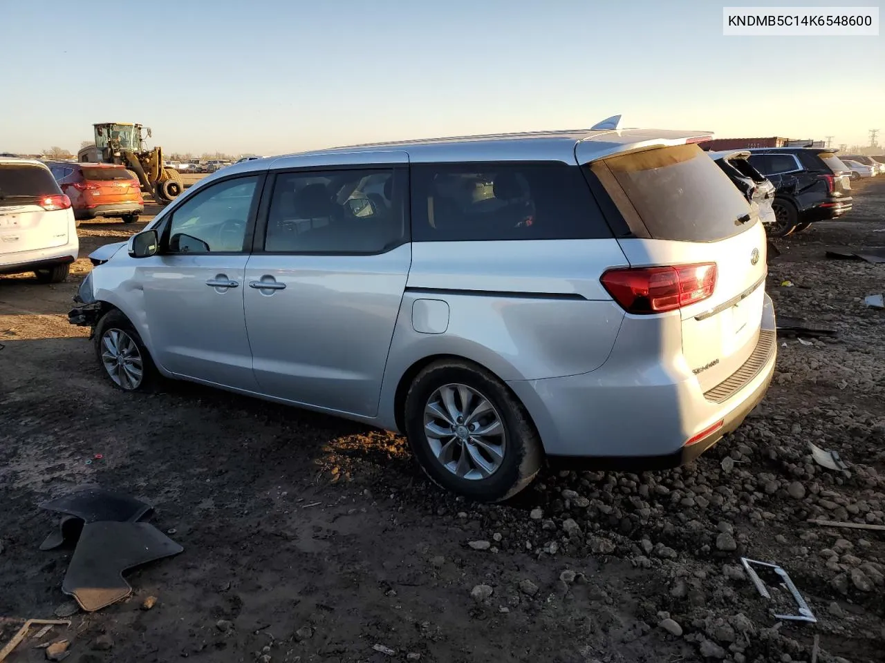 2019 Kia Sedona Lx VIN: KNDMB5C14K6548600 Lot: 79671094