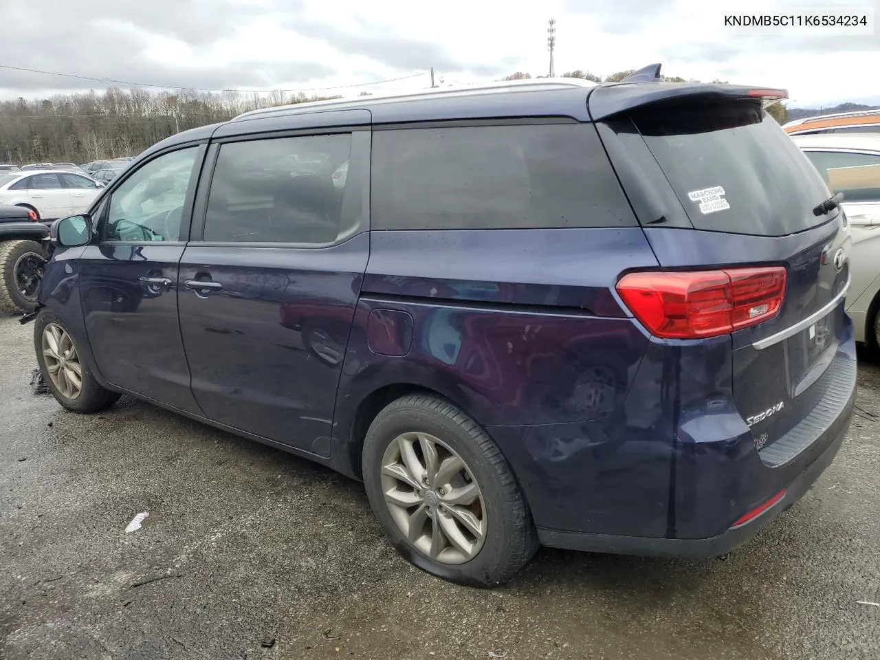 2019 Kia Sedona Lx VIN: KNDMB5C11K6534234 Lot: 80735904