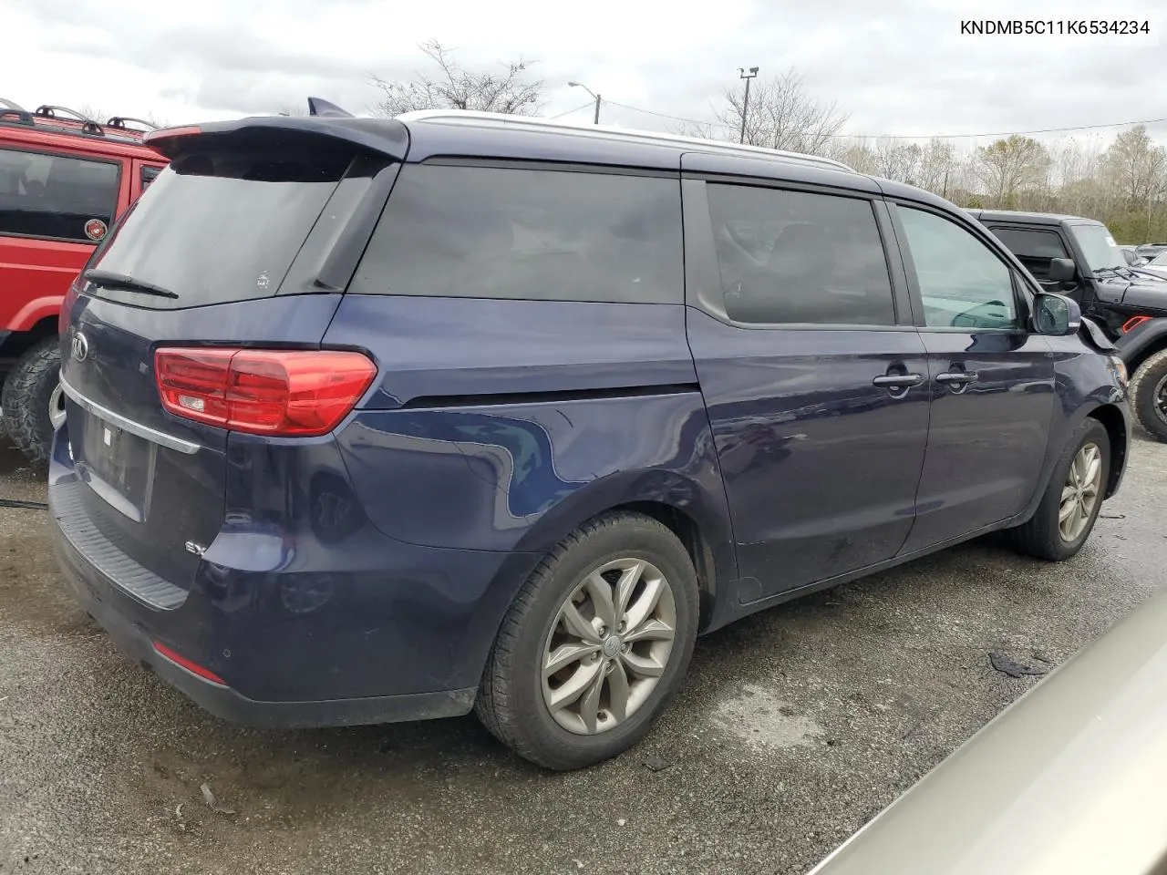 2019 Kia Sedona Lx VIN: KNDMB5C11K6534234 Lot: 80735904