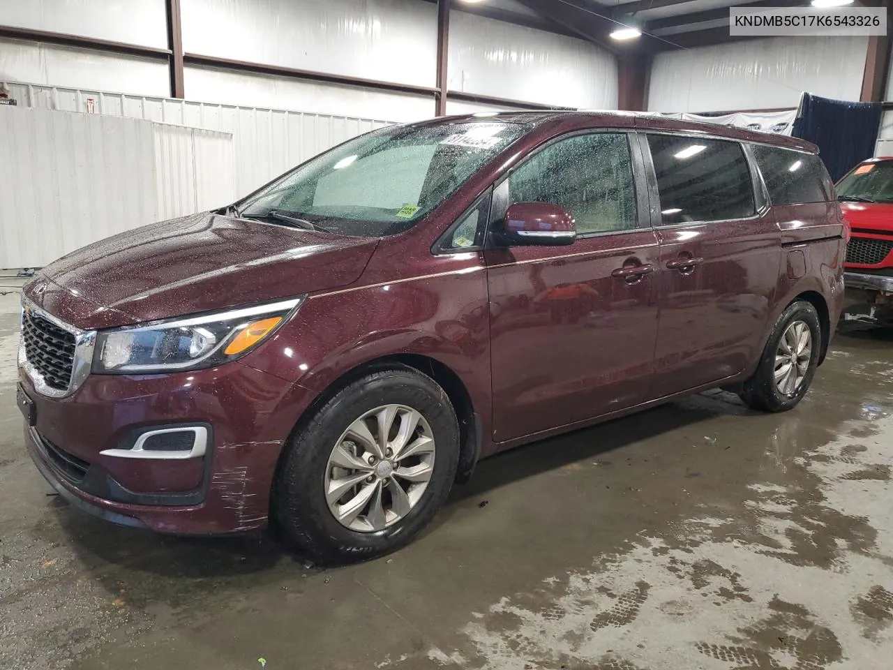 2019 Kia Sedona Lx VIN: KNDMB5C17K6543326 Lot: 81142284