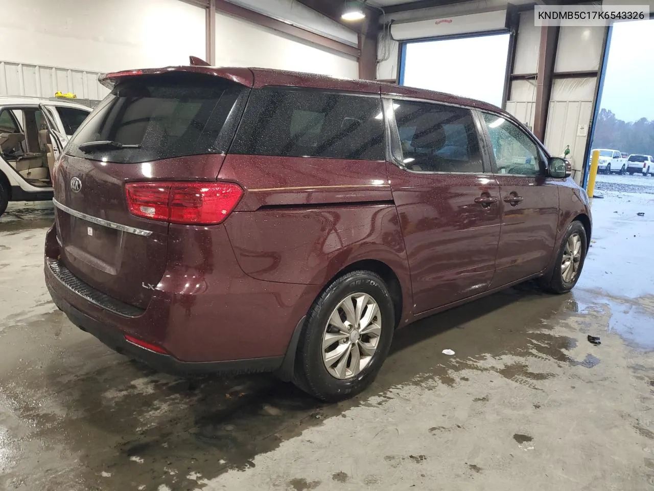 2019 Kia Sedona Lx VIN: KNDMB5C17K6543326 Lot: 81142284