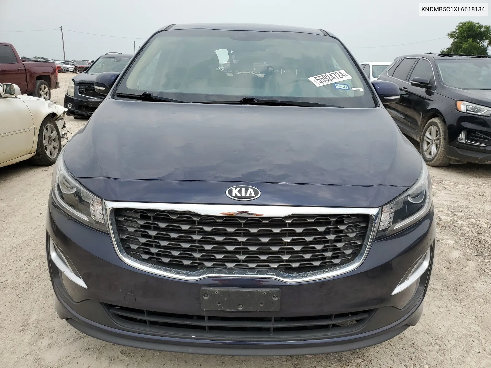 KNDMB5C1XL6618134 2020 Kia Sedona Lx