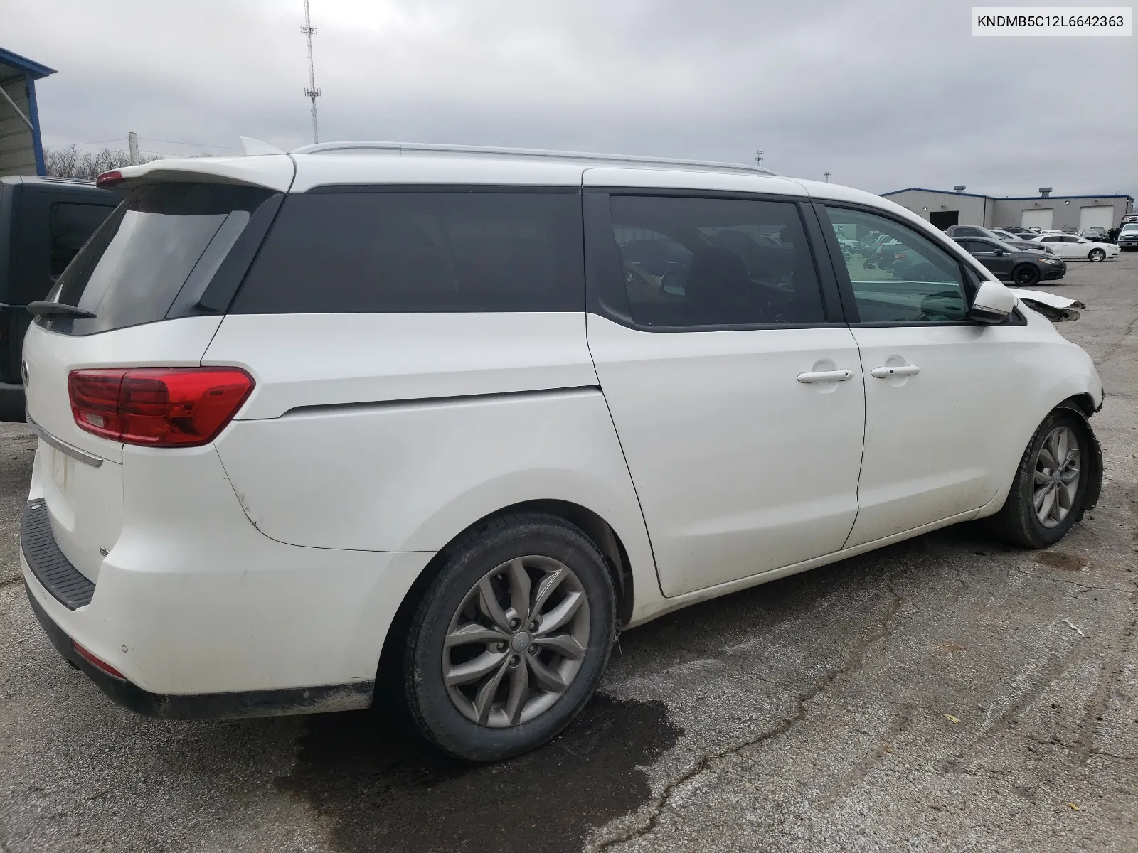 2020 Kia Sedona Lx VIN: KNDMB5C12L6642363 Lot: 69803752