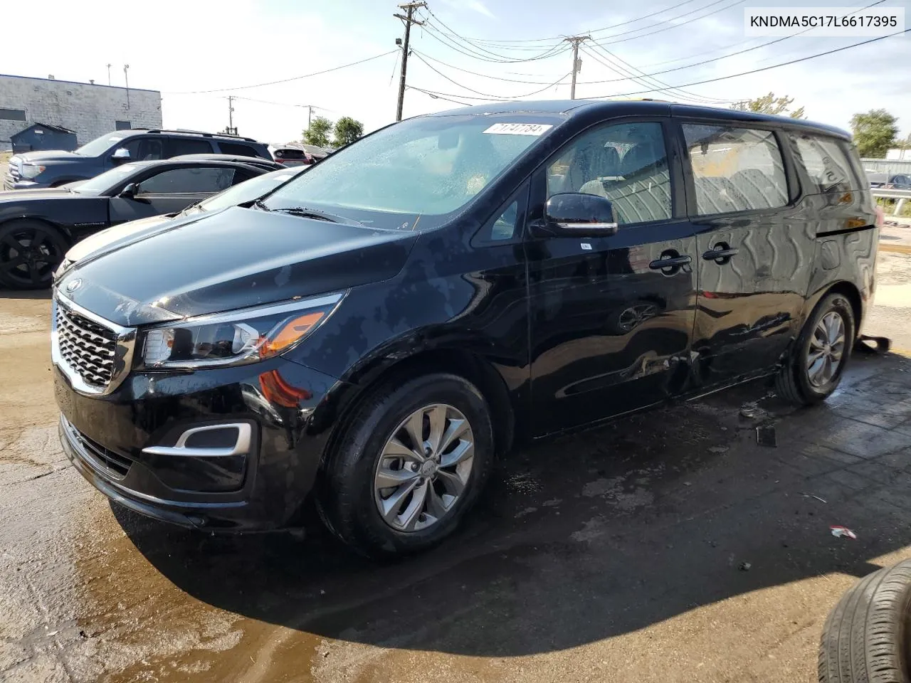 2020 Kia Sedona L VIN: KNDMA5C17L6617395 Lot: 71747784