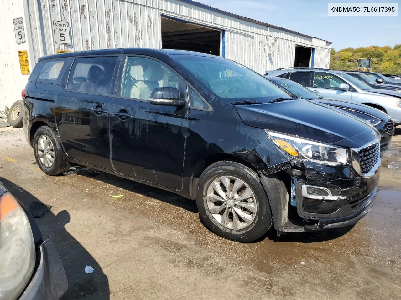 2020 Kia Sedona L VIN: KNDMA5C17L6617395 Lot: 71747784