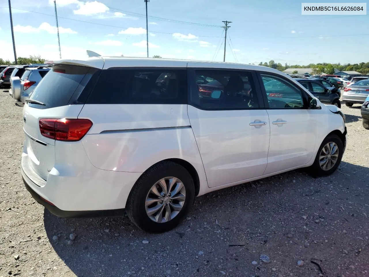 2020 Kia Sedona Lx VIN: KNDMB5C16L6626084 Lot: 72961974