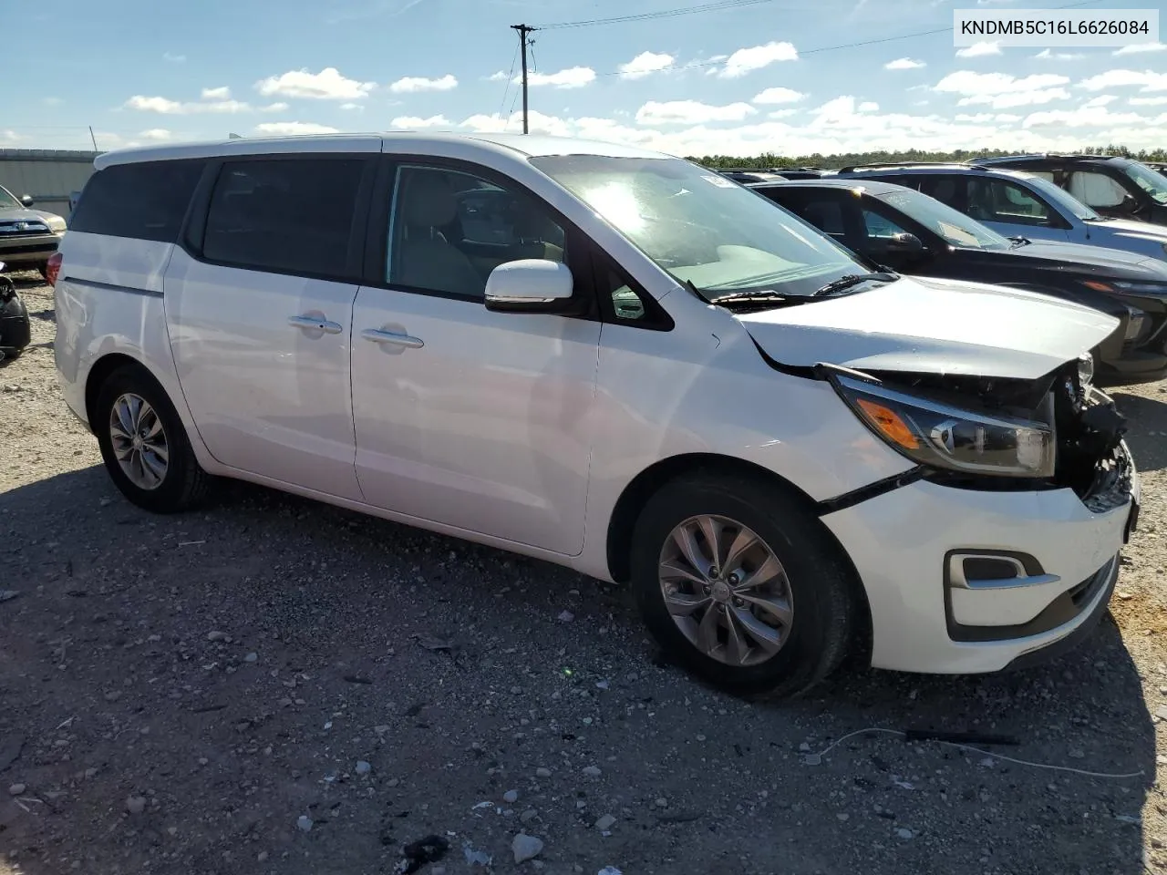 2020 Kia Sedona Lx VIN: KNDMB5C16L6626084 Lot: 72961974