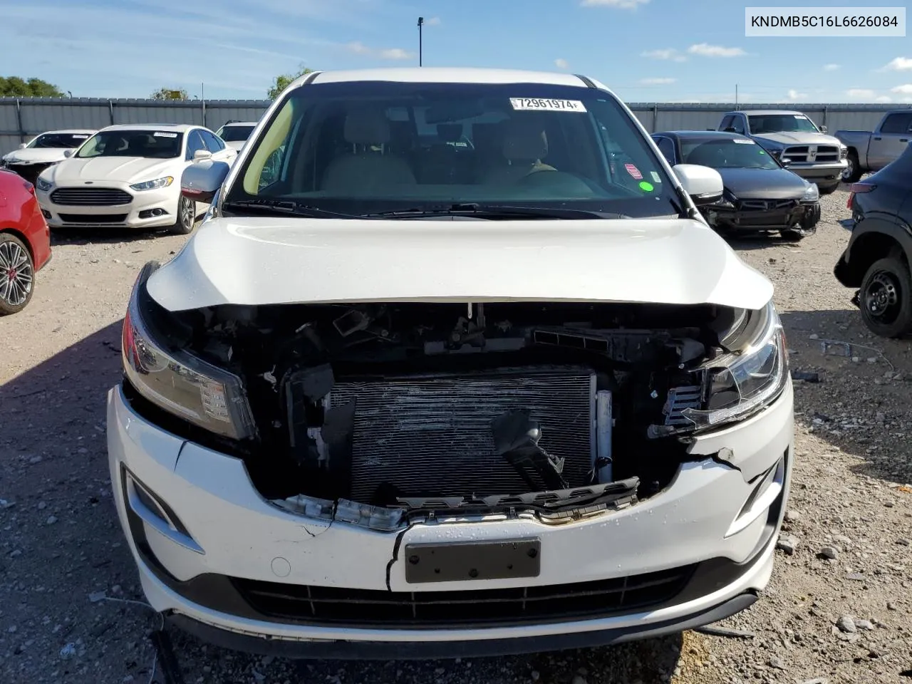 2020 Kia Sedona Lx VIN: KNDMB5C16L6626084 Lot: 72961974