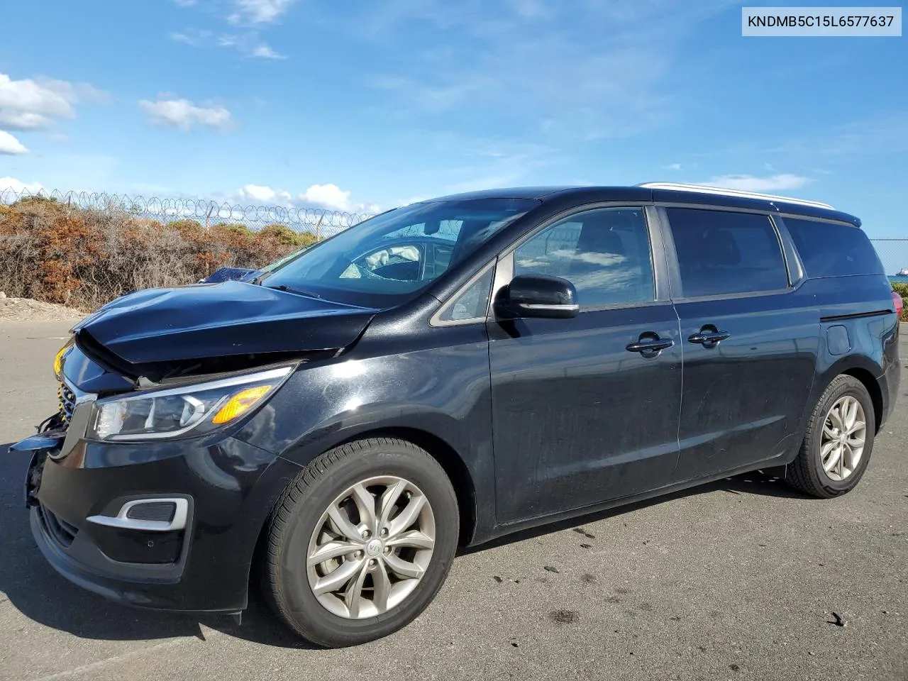 2020 Kia Sedona Lx VIN: KNDMB5C15L6577637 Lot: 74246774