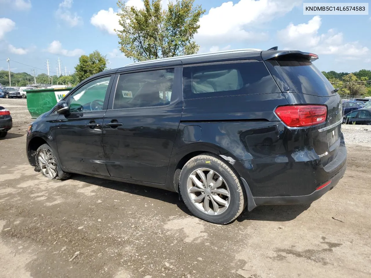 2020 Kia Sedona Lx VIN: KNDMB5C14L6574583 Lot: 74394854